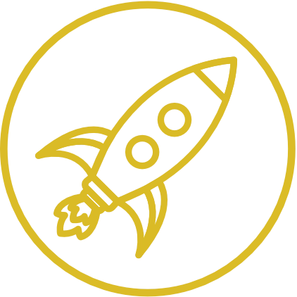 rocket – yellow